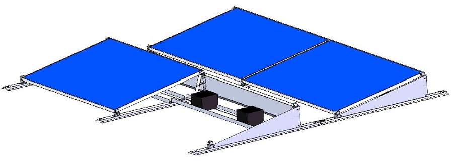 Ballasted Flat Roof System — XGreen Solar